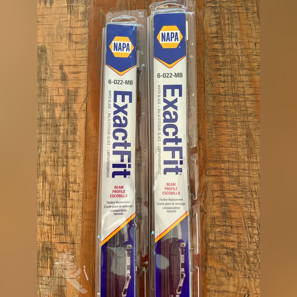 NAPA ExactFit Beam Wiper Blades - Black
